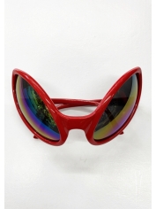 Red Alien Novelty Sunglasses